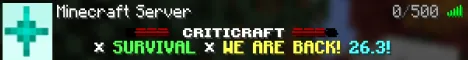 CRITICRAFT