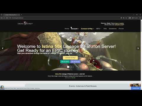 Istina 50x - Lineage 2 özel sunucu (TopG Youtube Trailer Image 1)