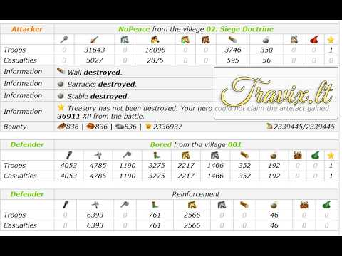 Travix t3.6 10x 50x - Travian servidor privado (TopG Youtube Trailer Image 1)