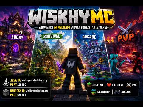 Wiskhymc - Server de Minecraft (TopG Youtube Trailer 1) Wiskhymc - Server de Minecraft (TopG Youtube Trailer Image 1)